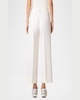 Chiara Wool Tricotine Wide-Leg Ankle Pants