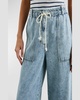 Ryan Wide-Leg Denim Pants 