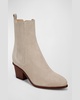 Alina Suede Chelsea Booties