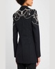 Getty Crystal-Embellished Blazer