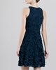 Chaplin High-Low Metallic Lace Gown