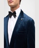 Men's Velvet Peak-Lapel Dinner Jacket