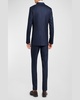 Men's Modern-Fit Wool Two-Button Suit