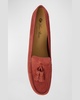 Suede Tassel Moccasin Loafers