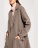 Double-Faced Brush Wool Coat