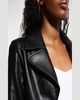 Yardley Vegan-Leather Cropped Jacket