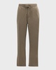 Men's Callum Cotton-Linen Drawstring Pants