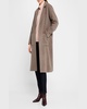 Double-Faced Brush Wool Coat