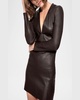 Demeter Stretch Leather Dress