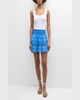 Annetta Embroidered Mini Skirt