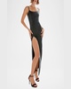 Aphrodite Stretch Leather Dress