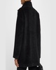 Stand-Collar Suri Alpaca Wool Coat