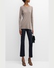 Cashmere Basic Crewneck Top