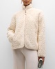 Cotton Teddy Zip Jacket