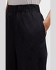 Cropped Wide-Leg Organic Cotton Poplin Pants