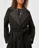 Plus Size Capanna Tie-Waist Wool Coat