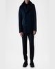 Men's Cole Wool Peacoat with Shearling Collar