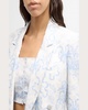 Lumine Linen Double-Breasted Jacket