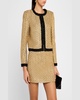 Landon Embellished Cropped Tweed Jacket