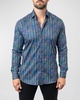 Men's Fibonacci Squiggles Dress Shirt