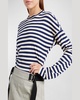 Riga Marinaio Striped Jersey Long-Sleeve Shirt