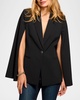 Lucinda Tailored Blazer Cape