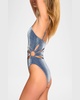 Sevyn Sparkle Cutout One-Piece Swimsuit