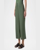 Filip Washed Raw Linen Straight-Leg Crop Pants