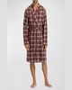 Men's Cozy Comfort Flannel Robe