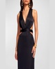 Milan Open-Back Empire Gown