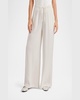 Angie Satin Palazzo Pants