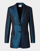 Metallic Night Sky Boyfriend Blazer