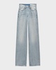 Logan Wide-Leg Rhinestone Jeans