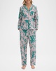 Parrot-Print Organic Cotton Pajama Set