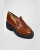 Chandler Leather Penny Loafers