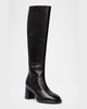 Sita Leather Knee Boots