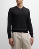 Men's Scollo Cashmere V-Neck Sweater