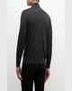 Men's Cashmere-Silk Full-Zip Sweater