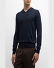 Men's Scollo Cashmere V-Neck Sweater