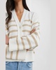 Geneva Striped Cardigan 