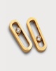 Move Uno 18K Yellow Gold Earrings