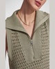 Bains Half-Zip Knit Vest 