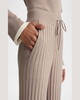 Simeon Wide-Leg Ribbed Knit Trousers