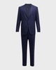 Men's Tonal Windowpane Plaid Suit