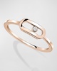 Move Uno 18K Pink Gold 1-Diamond Ring