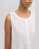 Grid Organic Cotton Voile Boxy Shirt