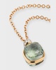 Nudo Classic 18K Rose Gold Necklace with Prasiolite and White Diamonds