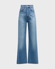 Taylor Cropped High Rise Wide-Leg Jeans