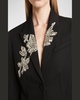 Crystal Single-Breasted Tailored Blazer Jacket