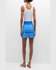 Annetta Embroidered Mini Skirt